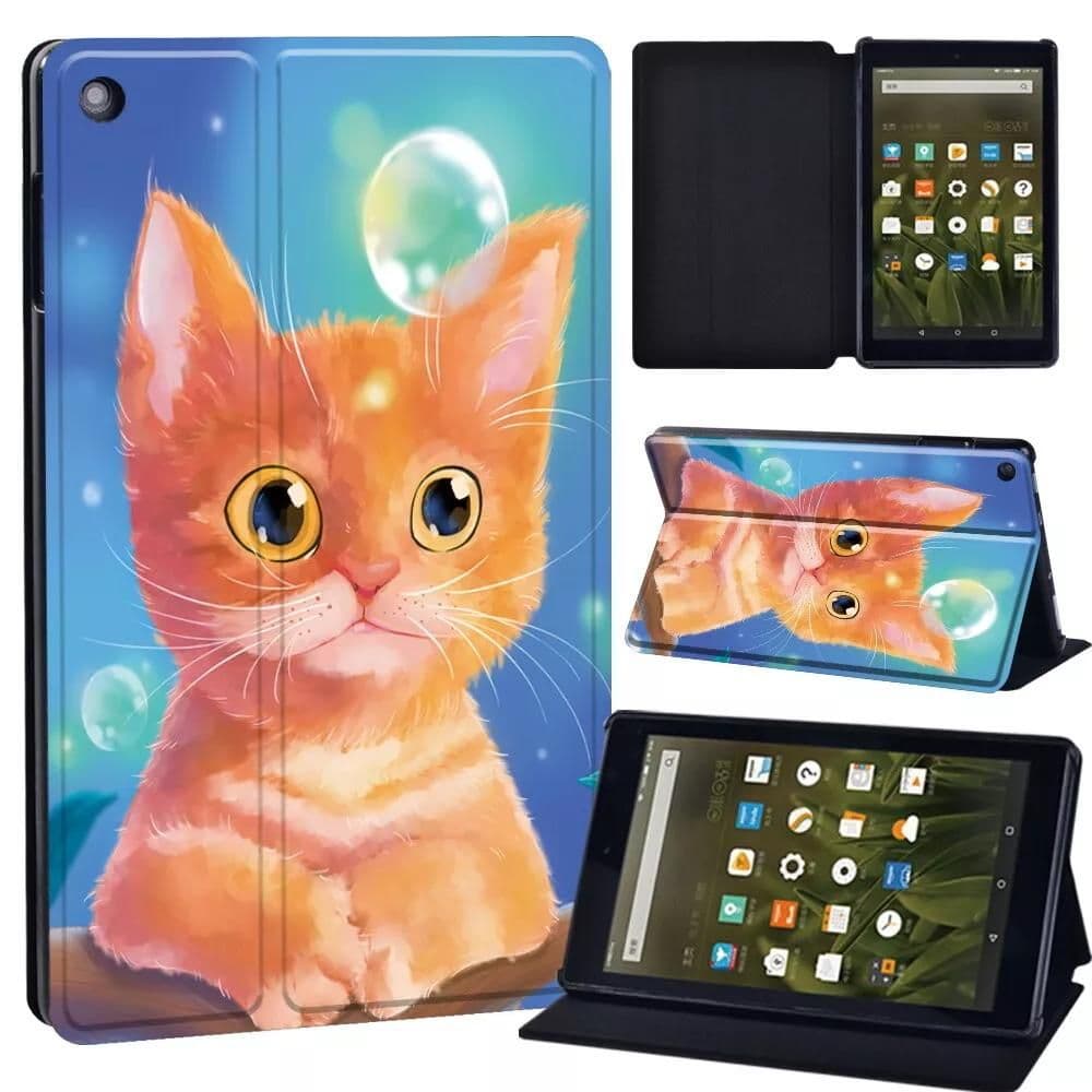 Amazon Fire Tablet Case - Ginger Kitten
